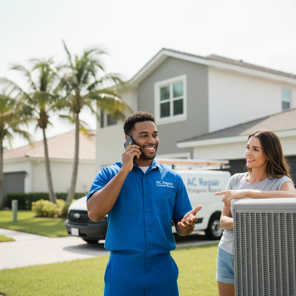 AC Repair Pompano Beach customer support in Gill